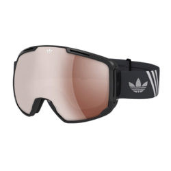 Men's Adidas Originals Goggles - Adidas Originals Superior Goggles. Black - LST Active Silver Mirror